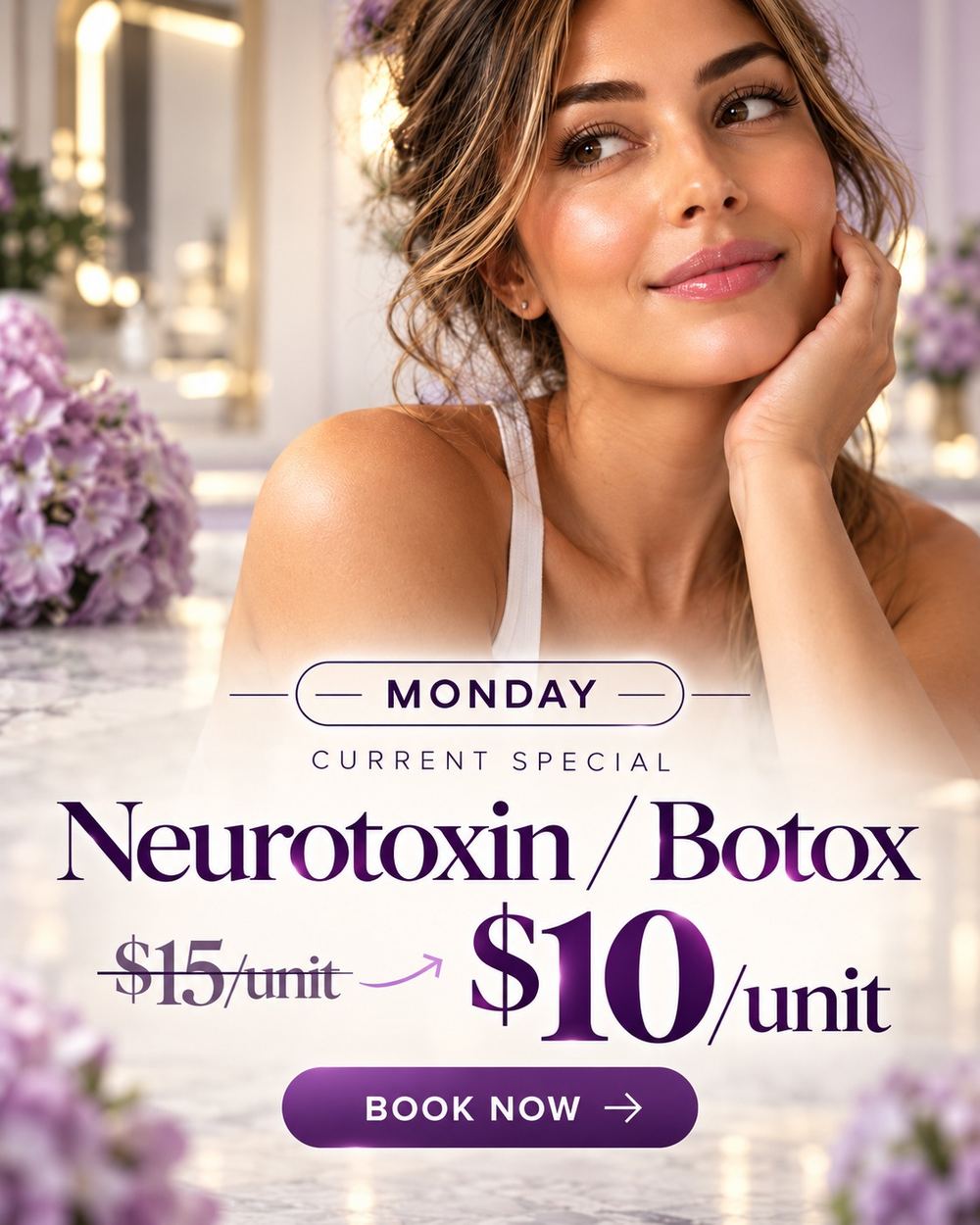 Skinovation Aesthetics Botox special in Katy, TX: $10 per unit, regularly $15 per unit