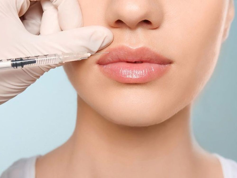 Close-up of a dermal filler consultation at Skinovation Aesthetics