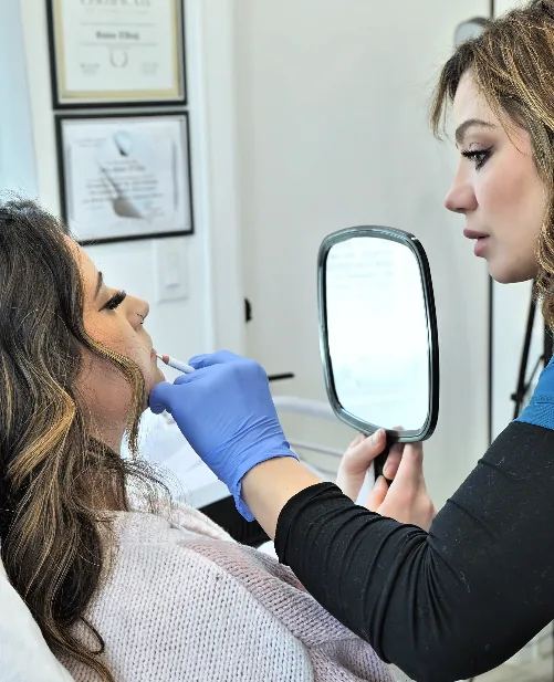 Rana at Skinovation Aesthetics for Lip Fillers in Katy TX